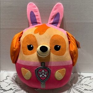Paw Patrol Skye With Easter Bunny Ears Stuffed Squishy Plush 14”